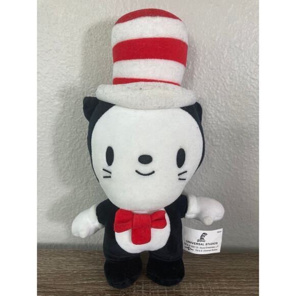 Universal Studios Dr. Seuss Cat in The Hat & Thing 1 Plush‎ Dolls - Picture 6 of 12